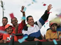 La asociación civil venezolana Espacio Público calificó como ''excesivo'' el uso de medio de Chávez. AFP  /