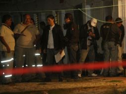 Agentes ministeriales el municipio acudieron hasta el lugar para realizar las labores periciales correspondientes. ARCHIVO  /