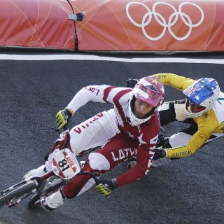 Strombergs es bicampeón olímpico en BMX