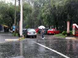 Las lluvias intensas y fuertes vientos han prevalecio en la ciudad. NTX  /