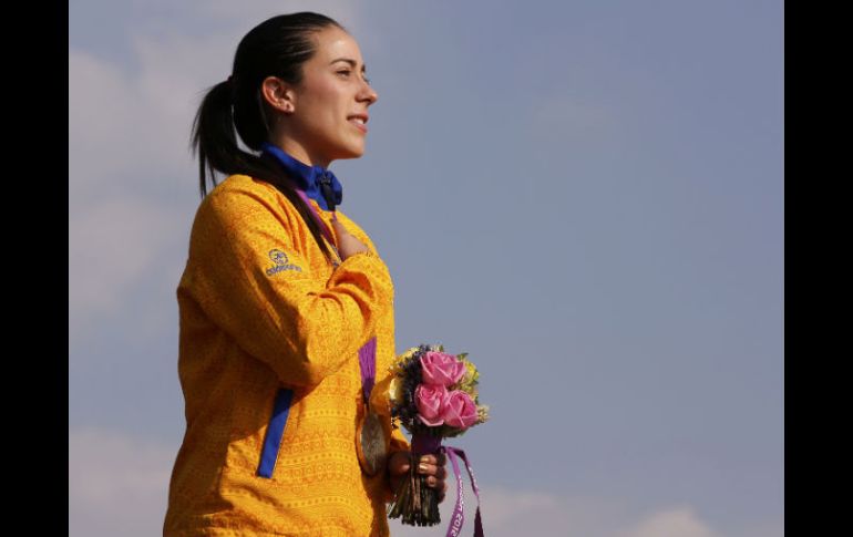 A sus 20 años, Mariana Pajón se convirtió en una histórica para el deporte colombiano. REUTERS  /