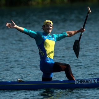 El ucraniano Cheban, campeón del C1 200 metros