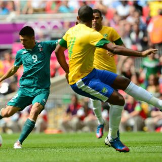 Arranca el partido México-Brasil