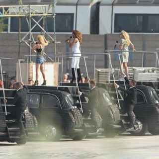 Spice Girls ensayan para clausura de los Juegos Olímpicos