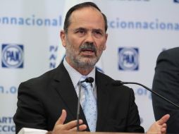 gustavo Madero, líder nacional del partido blanquiazul, discutirá ante colegas el nuevo diseño institucional del PAN. ARCHIVO  /