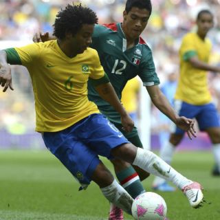Marcelo y Brasil, tristes por la plata