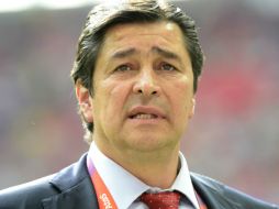 El 'Flaco' llora de felicidad con el triunfo, tras tanta adversidad que tuvo que sortear. AFP  /