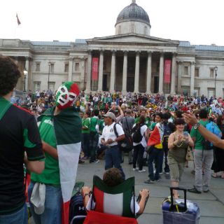 Euforia mexicana en Londres