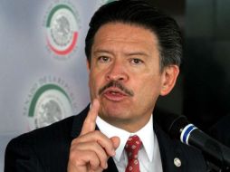 Carlos Navarrete reafirmó que respeterán fallo del Tribunal Electoral sobre la elección presidencial. ARCHIVO  /