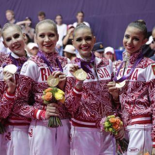 Rusia, reina de la gimnasia rítmica