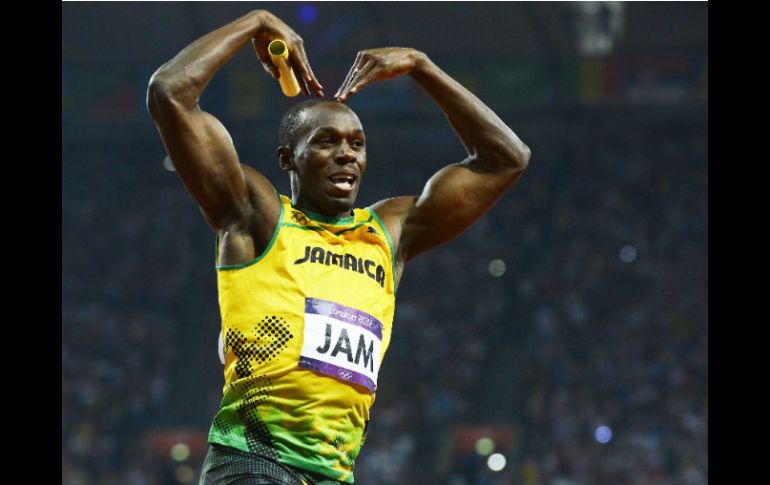 Usain Bolt piensa disputar tres Juegos Olímpicos, pero es mesurado e irá paso a paso. EFE  /