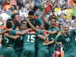 El oro mexicano en futbol representa uno de los momentos más memorables en estos Olímpicos. XINHUA  /