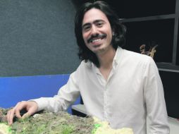 Primeros pasos. Arturo Montero López es alumno de la carrera de Animación y Arte Digitaldel TEC.  /