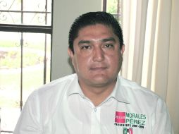 Luto. Édgar Morales Pérez ingresó en la política este año. Iba a tomar posesión el próximo 1 de octubre. EFE  /