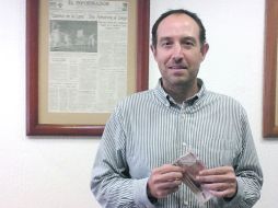 Feliz. Juan Carlos Silas Casillas fue el ganador de los tres mil pesos.  /