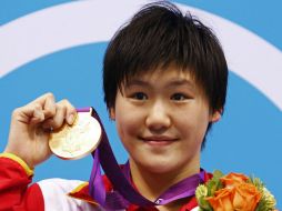 Los internautas también se mostraron indignados por las sospechas de dopaje  de la joven nadadora Ye Shiwen. ARCHIVO  /