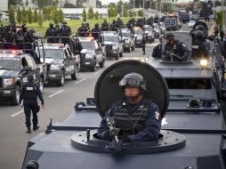 Elementos del Ejército mexicano y de la Policía federal reforzarán la seguridad en siete entidades del país. EL UNIVERSAL  /
