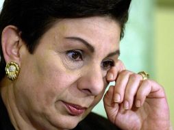 La dirigente palestina Hanan Ashrawi. ARCHIVO  /