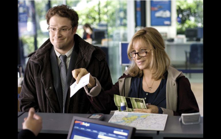 Streisand comparte protagonismo con Seth Rogen, está es la primera imagen que se ha difundido del filme. EFE  /