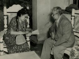 Eulalia Guzmán Barrón (1890-1985), creadora del Archivo Histórico de la Biblioteca Nacional de Antropología e Historia. NTX  /