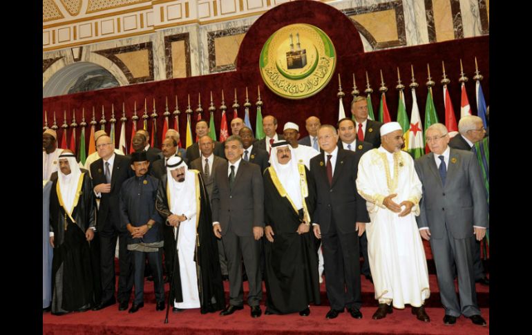 La Organización para la Cooperación Islámica en la cumbre de jefes de estado en La Meca. AP  /