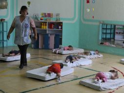 En la estancia infantil había 30 menores de edad, bajo el cuidado de cuatro personas. ARCHIVO  /