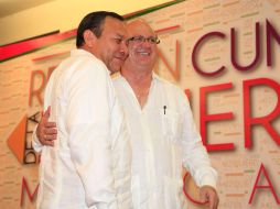 Jesús Zambrano participa en el foro de la Reunión Cumbre de la Izquierda Mexicana en Acapulco. NTX  /