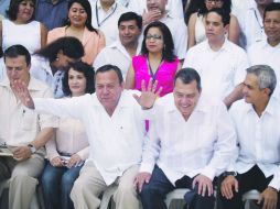 Los dirigentes de la izquierda se reunireron en Guerrero para sellar su alianza política y legislativa. EL UNIVERSAL  /