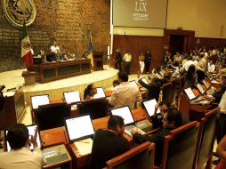 De acuerdo a un reporte del Ipejal, el Congreso local dejó de reportar, 31.5 MDP. ARCHIVO  /