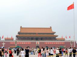 Tiananmen plaza de la Ciudad Prohibida de donde fue desterrado Pu Yi. ARCHIVO  /