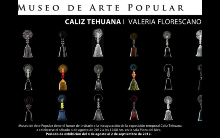 Valeria Florescano nos ofrece catorce piezas manufacturadas al estilo ''Verre à la  façon de Venise''. ESPECIAL  /