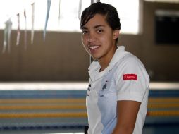 Lizeth Rueda Santos, nadadora jalisciense. ARCHIVO  /