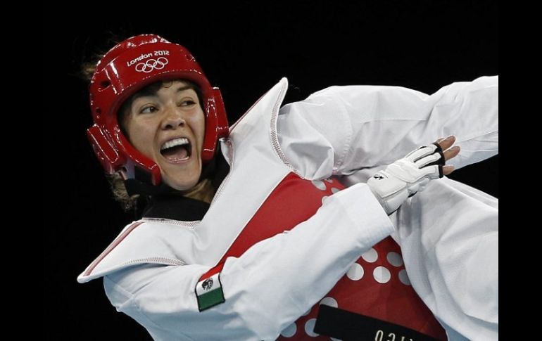 María Espinoza se quedó con la medalla de bronce en los Juegos de Londres. ARCHIVO  /