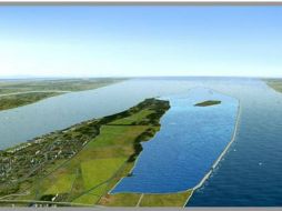 El petróleo vertido al mar no afectó a la reserva acuática de Qingcaosha, la principal fuente de agua potable de la metrópoli. ESPECIAL  /