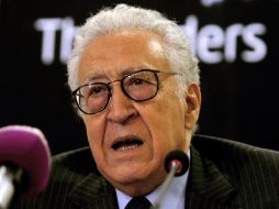 Lakhdar Brahimi fue nombrado como nuevo enviado especial conjunto de Naciones Unidas para Siria. AFP  /