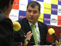 El presidente de Ecuador, Rafael Correa, habló sobre la situación de Assange. AFP  /