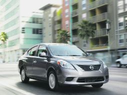 Versa. Este coche sigue de cerca al Aveo entre los más vendidos en México.  /