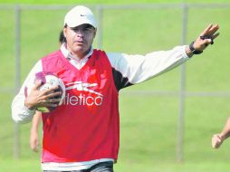 Pocas víctimas. Juan Carlos Chávez, al frente del Atlas, ha derrotado a Toluca y Monterrey jugando como local. MEXSPORT  /