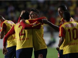 Monarcas logra un contundente triunfo de 3 -0 ante un Puebla que no supo parar la defensiva de la monarquía. NOTIMEX  /