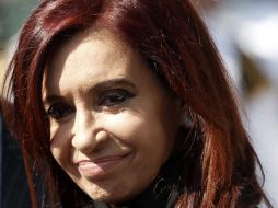 Cristina Fernández, presidente de Argentina, cuyo ex jefe de gabinete ha promovido la propuesta de voto. ARCHIVO  /