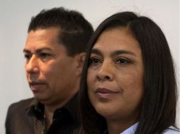 Divier Hernández y Maritza Martínez, los esposos que han demandado a la artista colombiana. EFE  /