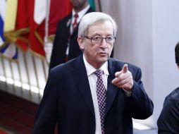 Juncker consideró que Grecia redoblará las medidas para alcanzar sus objetivos. ARCHIVO  /