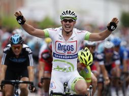 John Degenkolb se llevó la segunda etapa de la Vuelta a España. AFP  /