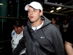 Javier Chicharito Hernández, quien juega con el Manchester United. ARCHIVO  /