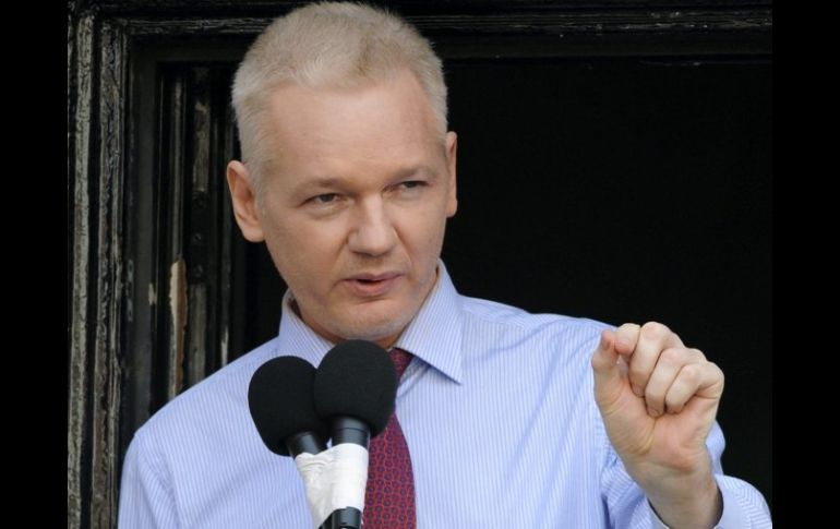 Ecuador otorgó el jueves el asilo diplomático para Assange, refugiado en su embajada en Londres desde el 19 de junio. EFE  /