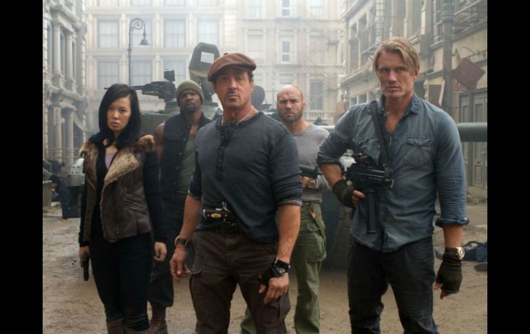 Este fin de semana fue el estreno de ''Los Indestructibles'' en México. AP  /