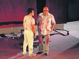 Alfonso Dosal y Víctor Trujillo dan vida a dos pintores que transitan el difícil camino del arte. EL UNIVERSAL  /