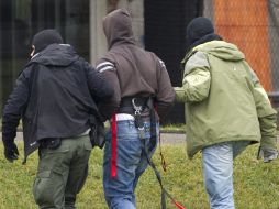 Los detenidos son sospechosos de numerosos actos de violencia, los simpatizantes neonazis están en la mira del gobierno alemán. ARCHIVO  /