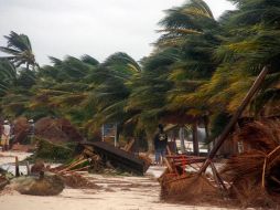 Autoridades del estado señalan que son 25 municipios los que sufrieron daños por las lluvias de ''Ernesto''. ARCHIVO  /