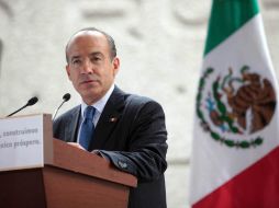 El Presidente Felipe Calderón aseveró que  México necesita de la cultura como una base de desarrollo integral. NTX  /